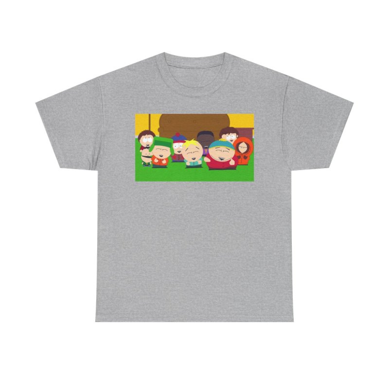 South Park Main Cast T-Shirt | Kenny, Cartman, Kyle, Stan, Butters, Token Group Tee