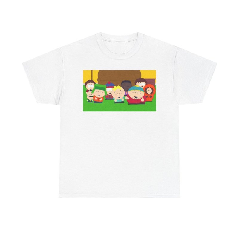 South Park Main Cast T-Shirt | Kenny, Cartman, Kyle, Stan, Butters, Token Group Tee