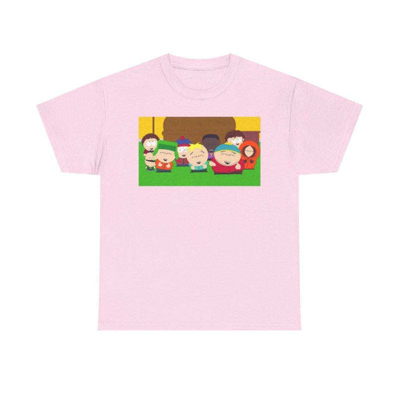 South Park Main Cast T-Shirt | Kenny, Cartman, Kyle, Stan, Butters, Token Group Tee