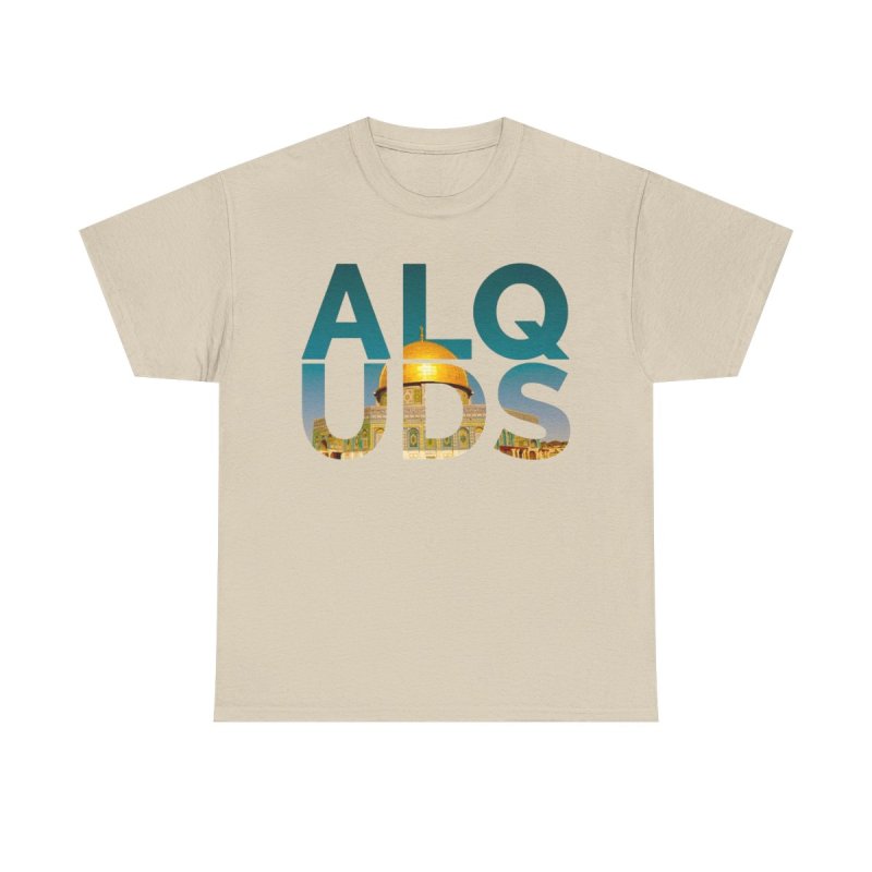 Al-Quds Jerusalem Heritage T-Shirt | Holy City Solidarity Unisex Tee
