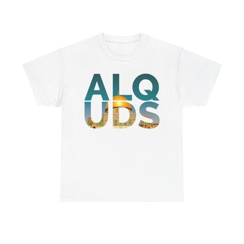 Al-Quds Jerusalem Heritage T-Shirt | Holy City Solidarity Unisex Tee