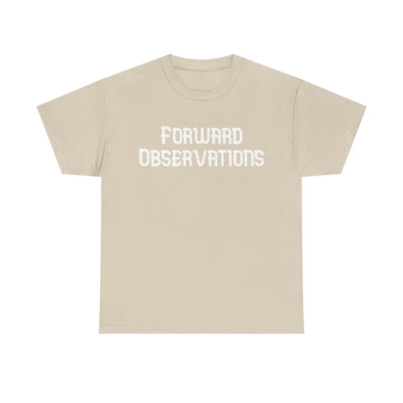 FOG Tactical Minimalist Text Graphic T-Shirt | Military Subculture Hypebeast Streetwear