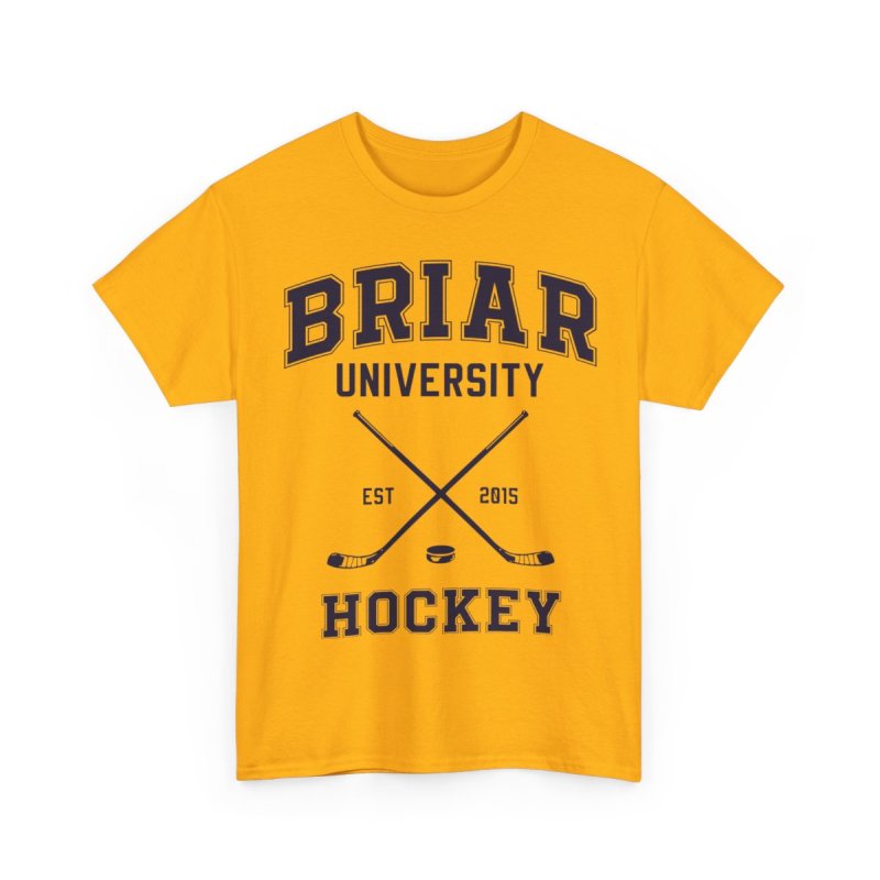 Briar University Hockey Bookish Merch T-Shirt | Fiction Romance Reader Gift