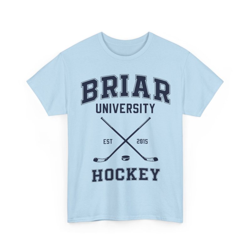 Briar University Hockey Bookish Merch T-Shirt | Fiction Romance Reader Gift
