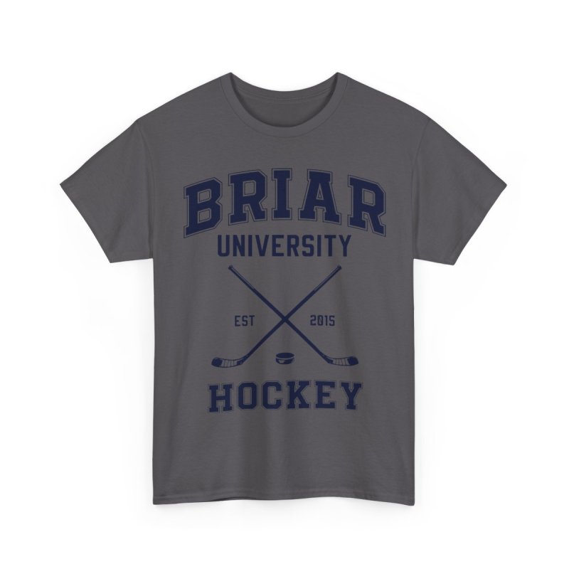 Briar University Hockey Bookish Merch T-Shirt | Fiction Romance Reader Gift