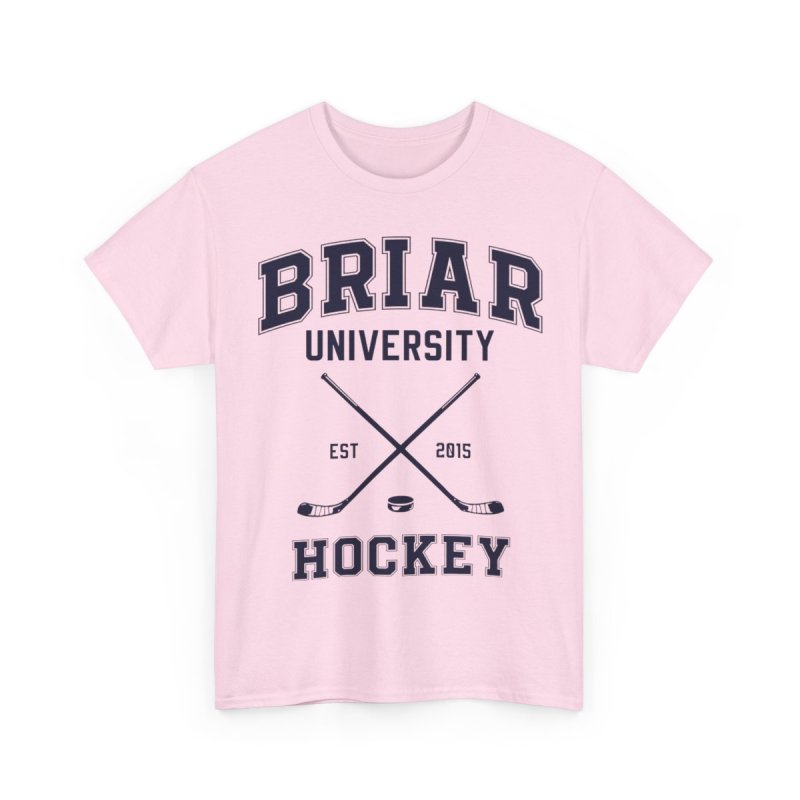 Briar University Hockey Bookish Merch T-Shirt | Fiction Romance Reader Gift