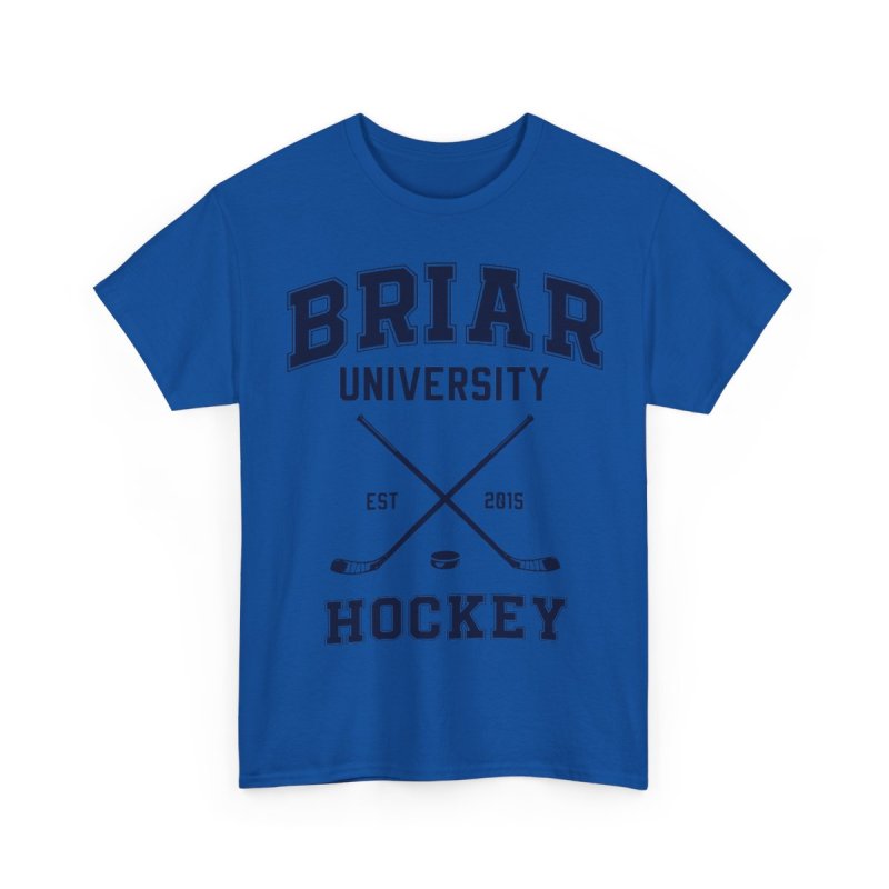 Briar University Hockey Bookish Merch T-Shirt | Fiction Romance Reader Gift