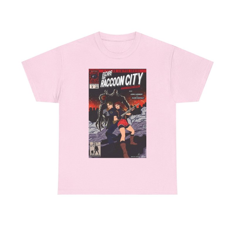 Resident Evil 2 T-Shirt | Leon Kennedy & Claire Redfield Graphic Tee