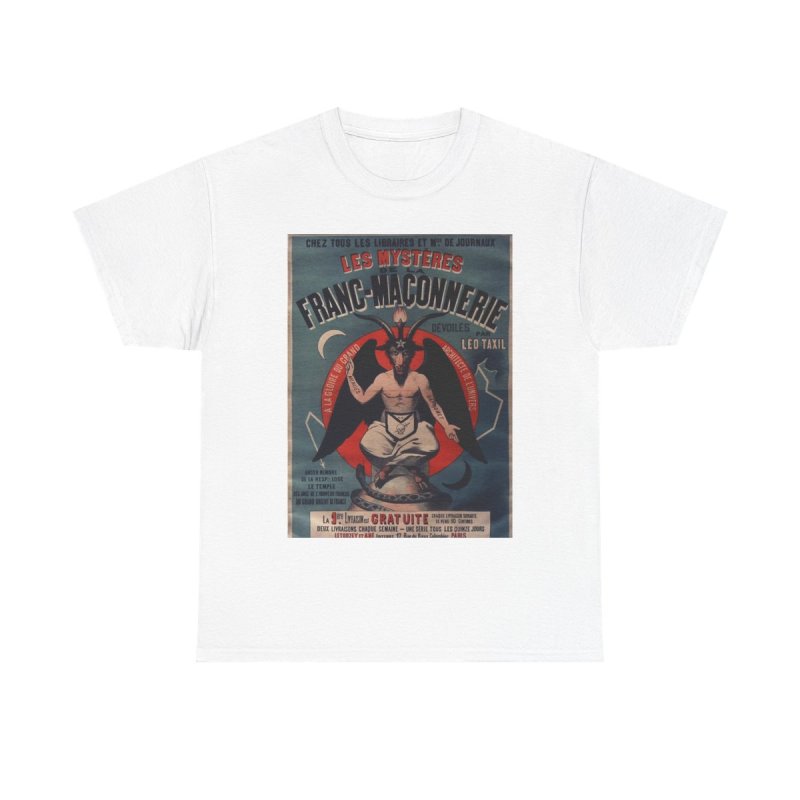 Baphomet Mysterium T-Shirt | Les Mysteres De La Franch Maconnerie