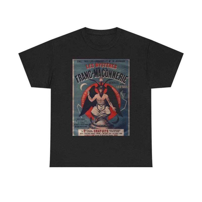 Baphomet Mysterium T-Shirt | Les Mysteres De La Franch Maconnerie