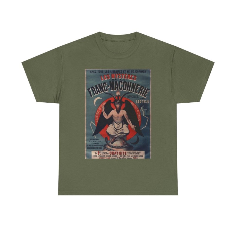 Baphomet Mysterium T-Shirt | Les Mysteres De La Franch Maconnerie