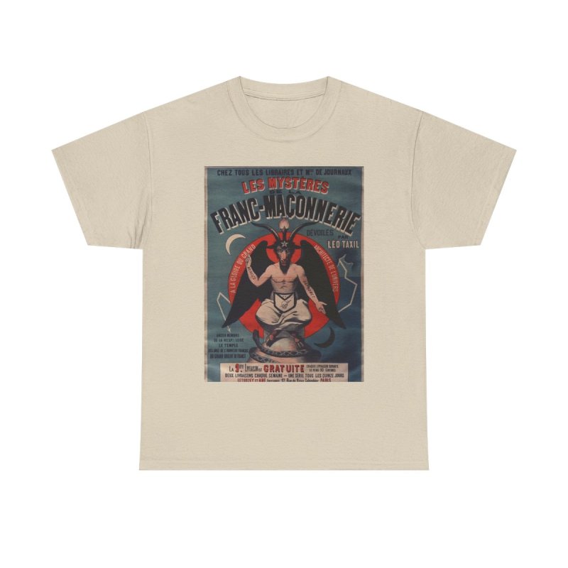 Baphomet Mysterium T-Shirt | Les Mysteres De La Franch Maconnerie