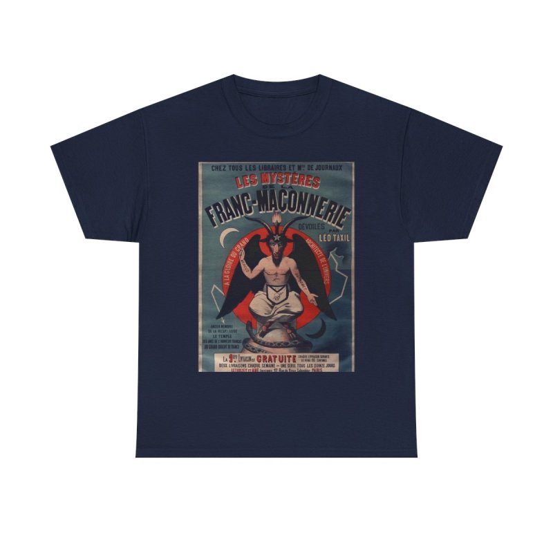 Baphomet Mysterium T-Shirt | Les Mysteres De La Franch Maconnerie