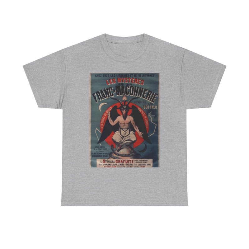 Baphomet Mysterium T-Shirt | Les Mysteres De La Franch Maconnerie