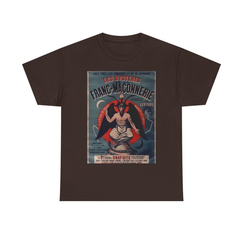 Baphomet Mysterium T-Shirt | Les Mysteres De La Franch Maconnerie
