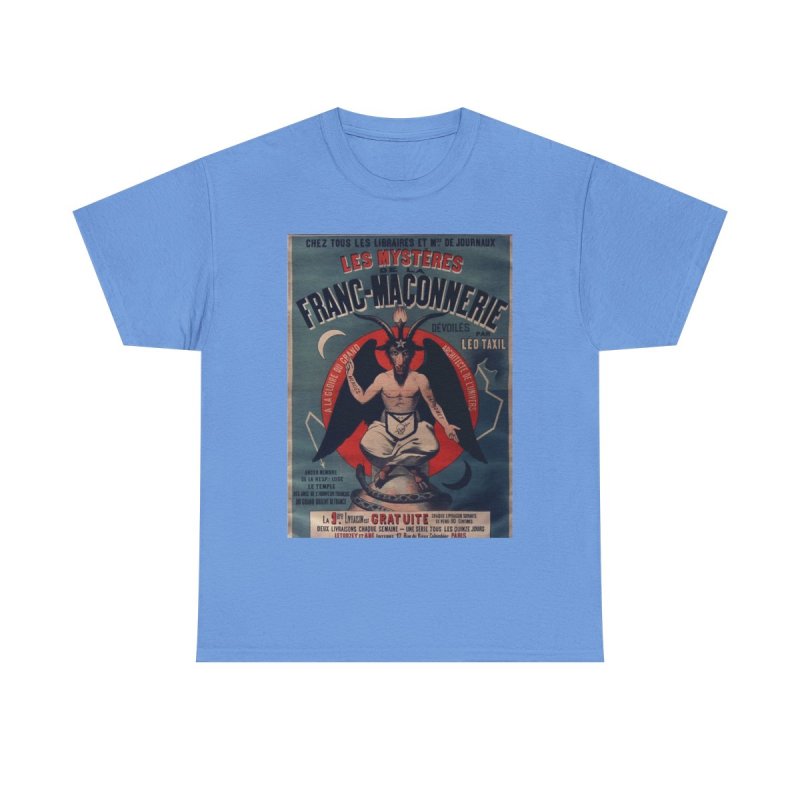 Baphomet Mysterium T-Shirt | Les Mysteres De La Franch Maconnerie