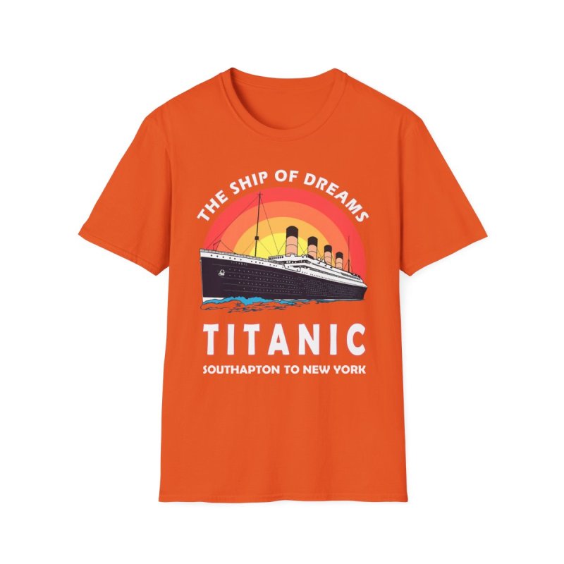 Titanic Vintage Voyage T-Shirt - Southampton to New York