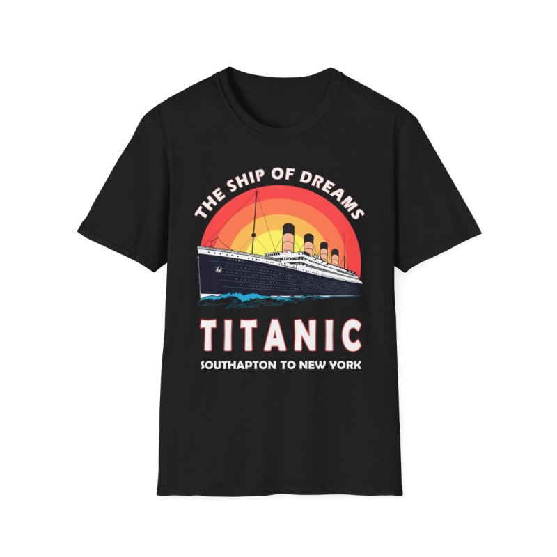 Titanic Vintage Voyage T-Shirt - Southampton to New York