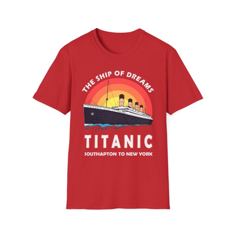 Titanic Vintage Voyage T-Shirt - Southampton to New York