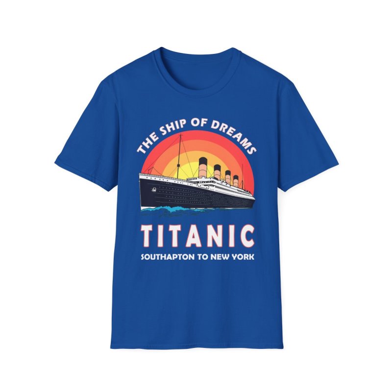 Titanic Vintage Voyage T-Shirt - Southampton to New York