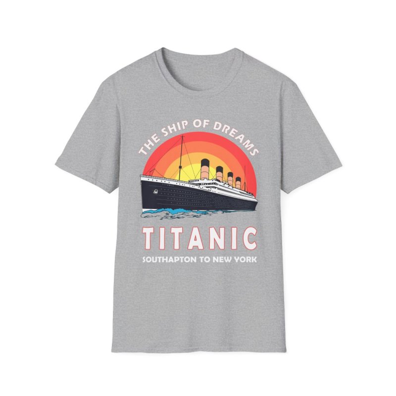 Titanic Vintage Voyage T-Shirt - Southampton to New York