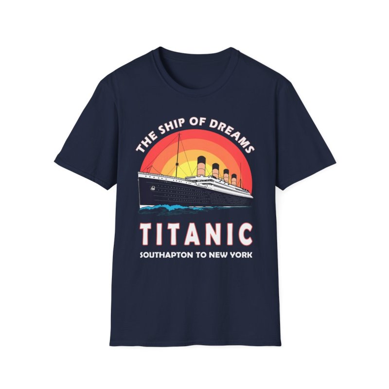 Titanic Vintage Voyage T-Shirt - Southampton to New York