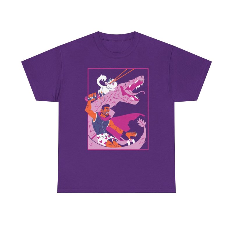 Carl, Princess Donut, and Mongo | Dungeon Crawler Fan Art Graphic Tee
