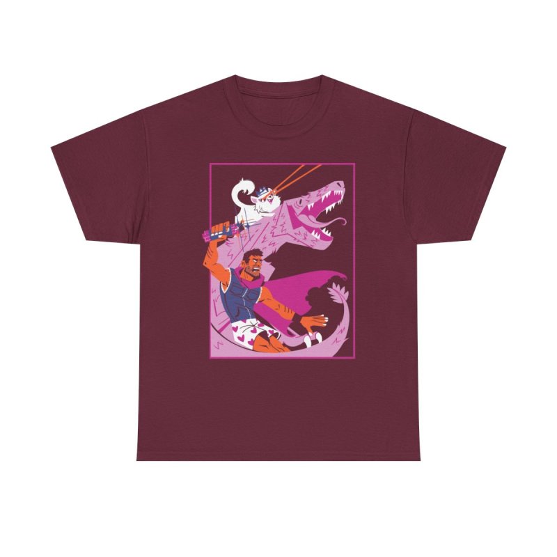 Carl, Princess Donut, and Mongo | Dungeon Crawler Fan Art Graphic Tee