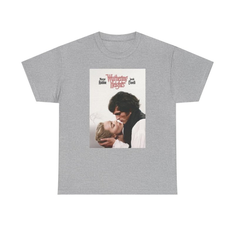 Wuthering Heights Movie T-Shirt | Heathcliff and Catherine Graphic Tee | Classic Literature Film Poster Shirt