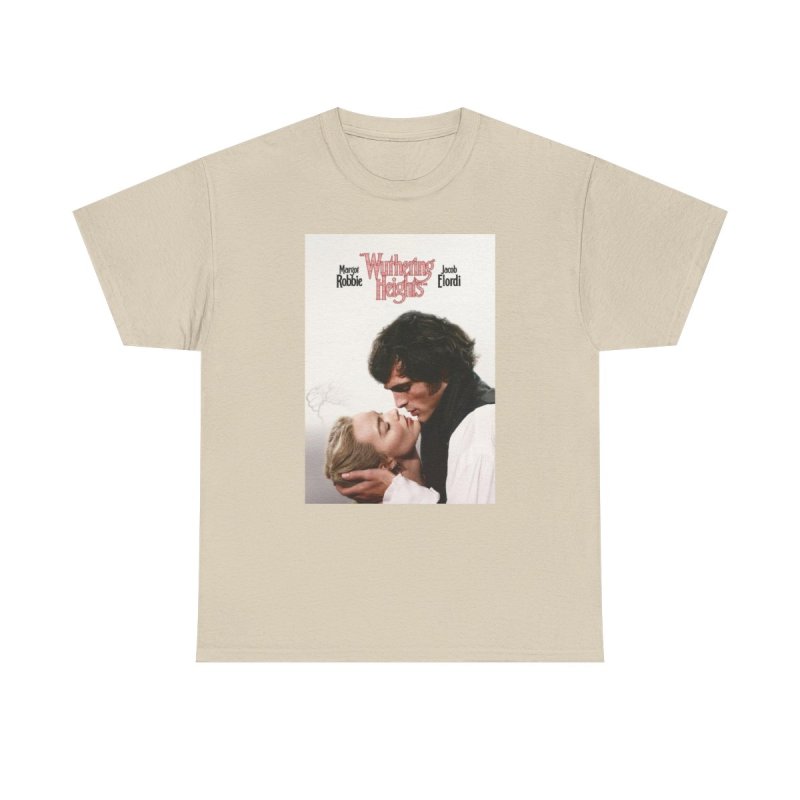 Wuthering Heights Movie T-Shirt | Heathcliff and Catherine Graphic Tee | Classic Literature Film Poster Shirt