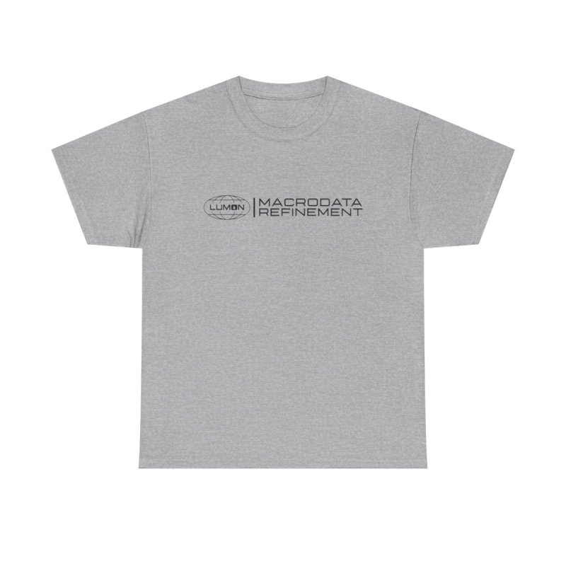 Macrodata Refinement T-Shirt - Severance Inspired Black Design