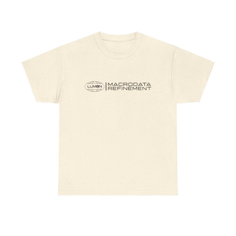 Macrodata Refinement T-Shirt - Severance Inspired Black Design