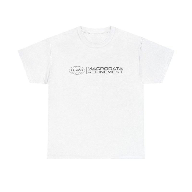 Macrodata Refinement T-Shirt - Severance Inspired Black Design
