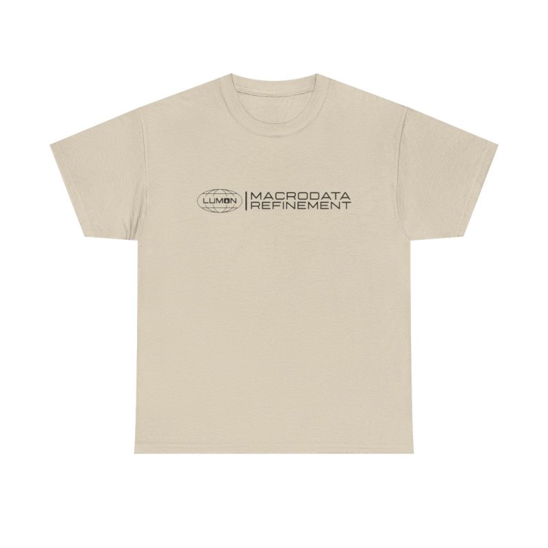 Macrodata Refinement T-Shirt - Severance Inspired Black Design
