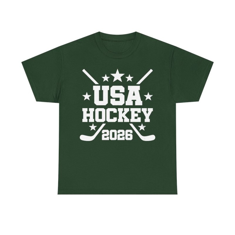 USA Hockey 2026 T-Shirt | Team USA Ice Hockey Fan Gear