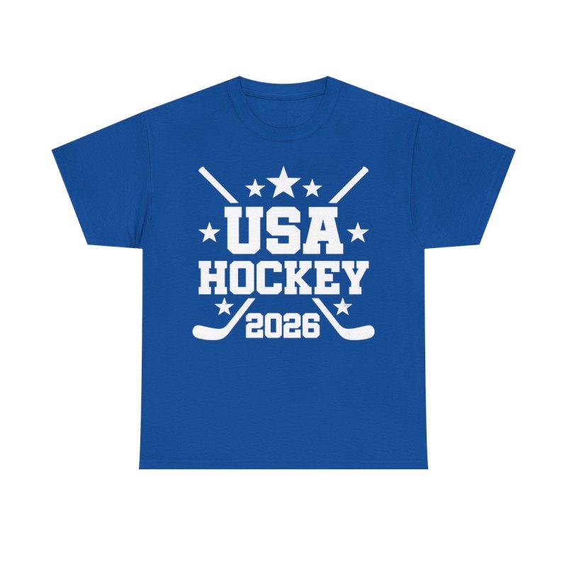 USA Hockey 2026 T-Shirt | Team USA Ice Hockey Fan Gear