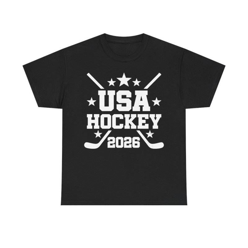 USA Hockey 2026 T-Shirt | Team USA Ice Hockey Fan Gear