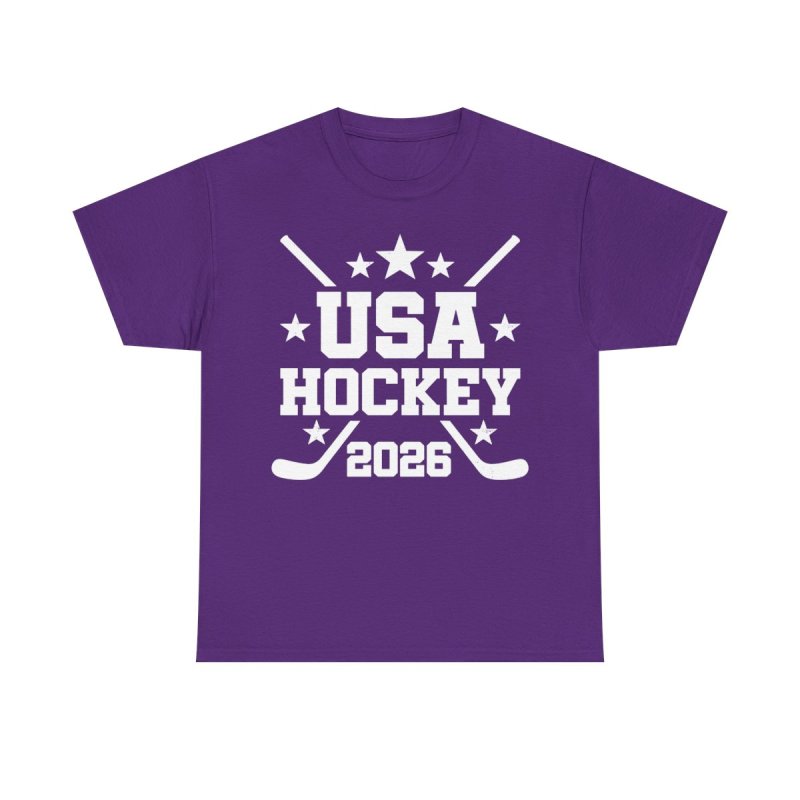 USA Hockey 2026 T-Shirt | Team USA Ice Hockey Fan Gear