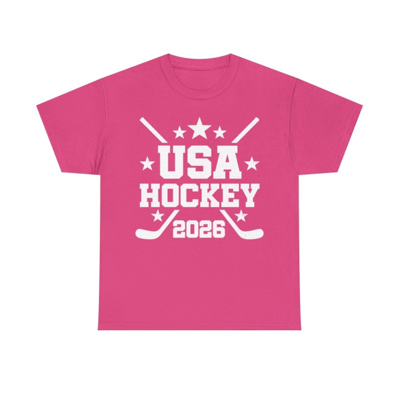 USA Hockey 2026 T-Shirt | Team USA Ice Hockey Fan Gear