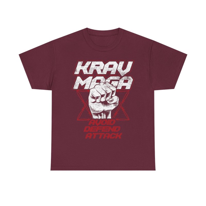 Krav Maga Attack T-Shirt | Self-Defense Martial Arts Training Tee
