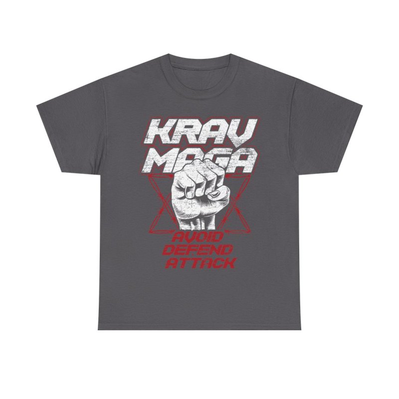 Krav Maga Attack T-Shirt | Self-Defense Martial Arts Training Tee