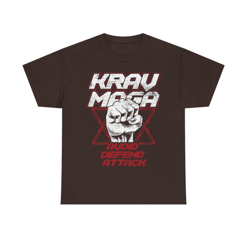 Krav Maga Attack T-Shirt | Self-Defense Martial Arts Training Tee