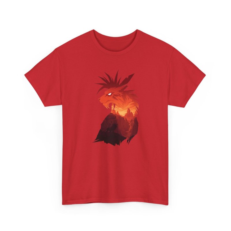 The Canyon's Guardian T-Shirt | Mythical Fantasy Creature Graphic Tee | Majestic Desert Landscape & Canyon Valley Shirt