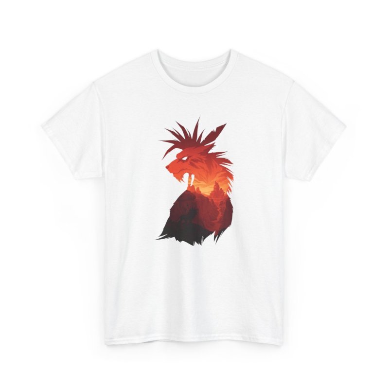 The Canyon's Guardian T-Shirt | Mythical Fantasy Creature Graphic Tee | Majestic Desert Landscape & Canyon Valley Shirt