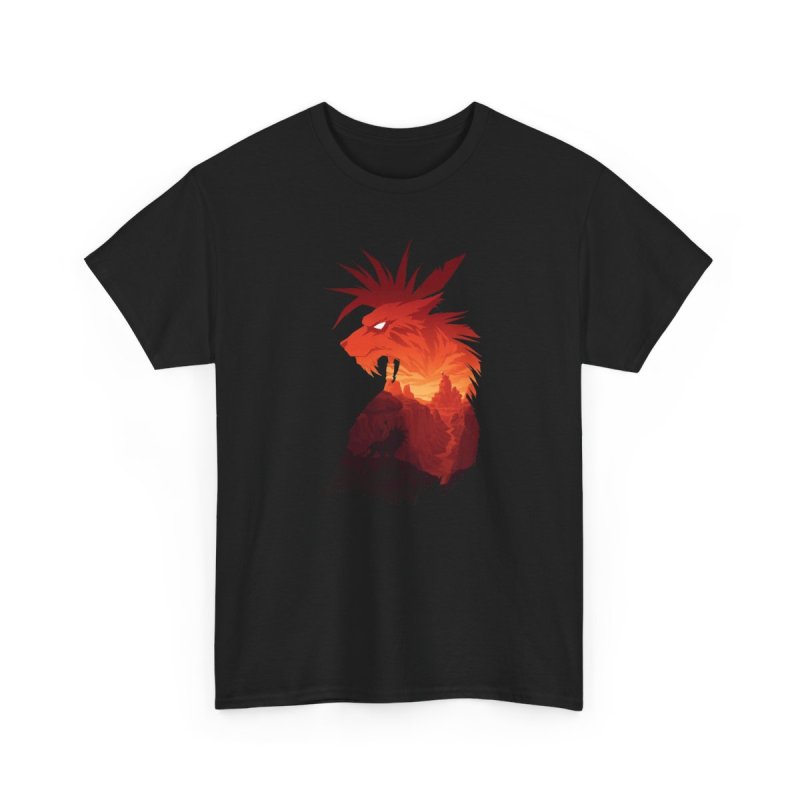 The Canyon's Guardian T-Shirt | Mythical Fantasy Creature Graphic Tee | Majestic Desert Landscape & Canyon Valley Shirt