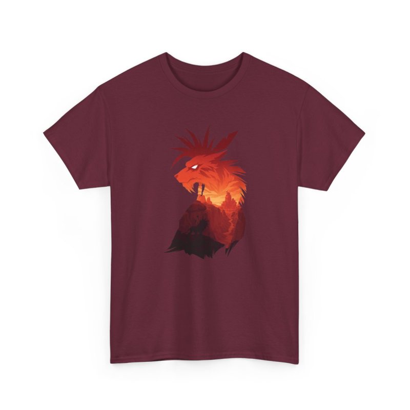 The Canyon's Guardian T-Shirt | Mythical Fantasy Creature Graphic Tee | Majestic Desert Landscape & Canyon Valley Shirt