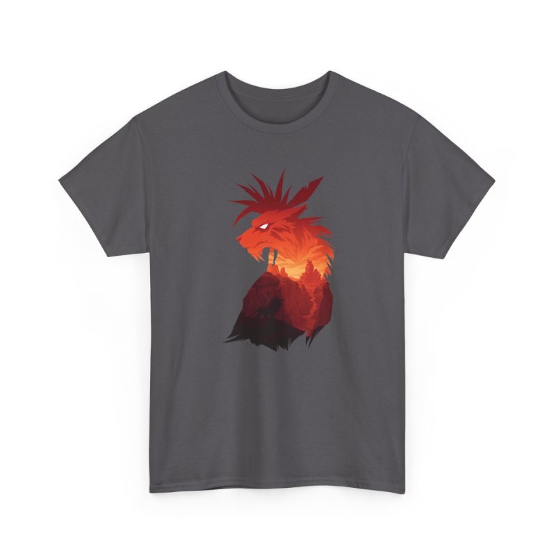 The Canyon's Guardian T-Shirt | Mythical Fantasy Creature Graphic Tee | Majestic Desert Landscape & Canyon Valley Shirt
