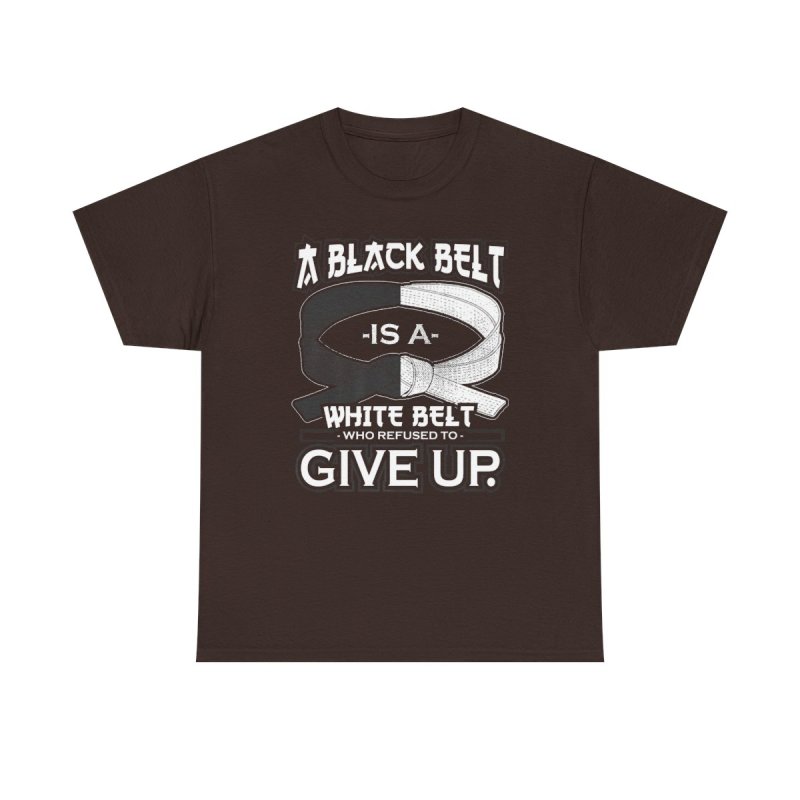 Humility & Mastery T-Shirt | "A Black Belt Is A White Belt"