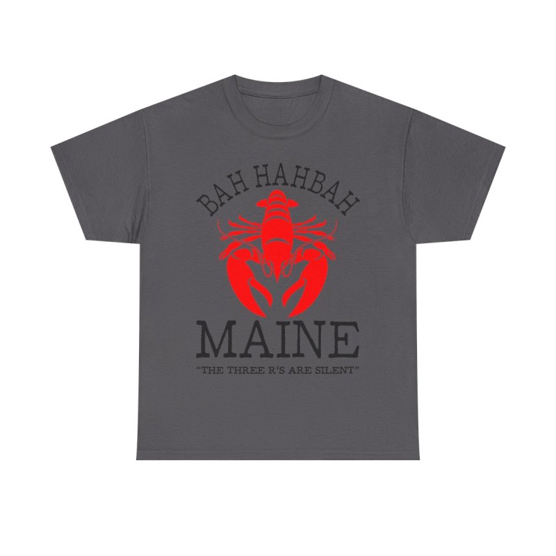 Bar Harbor Maine T-Shirt | Funny "Bah Hahbah" Lobster New England Souvenir Shirt
