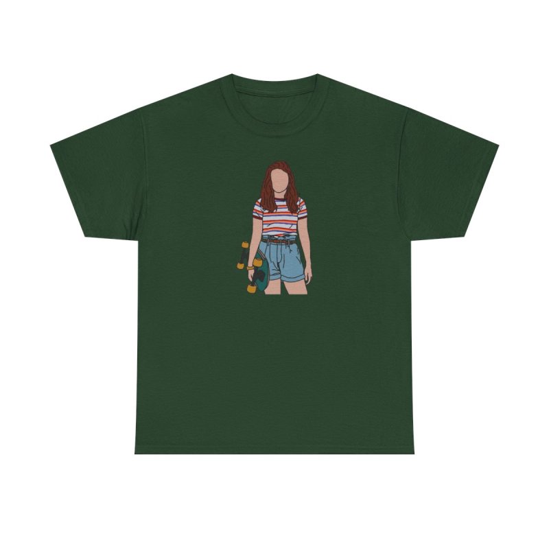Stranger Things Max Mayfield T-Shirt | Retro 80s Skater Girl Graphic Tee